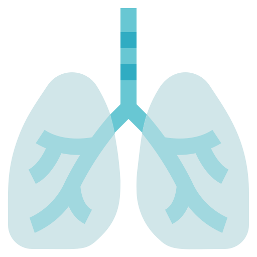 Lungs Generic Blue icon