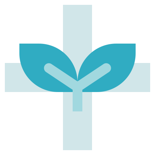 代替医療 Generic Blue icon