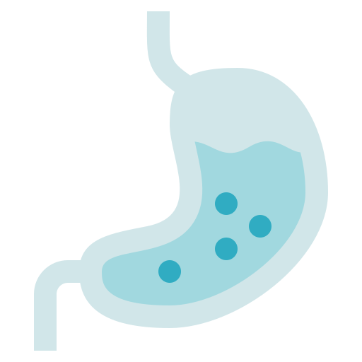 Stomach Generic Blue icon