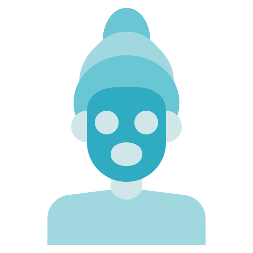 máscara facial Generic Blue icono