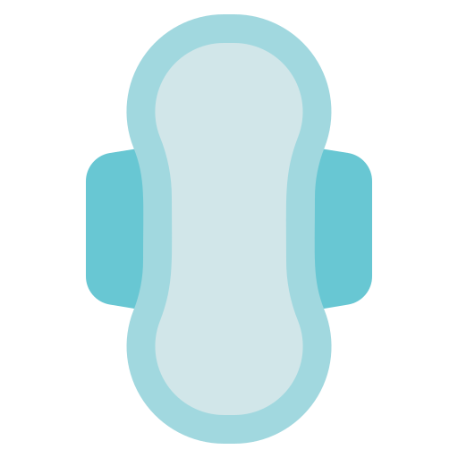 serviette hygiénique Generic Blue Icône