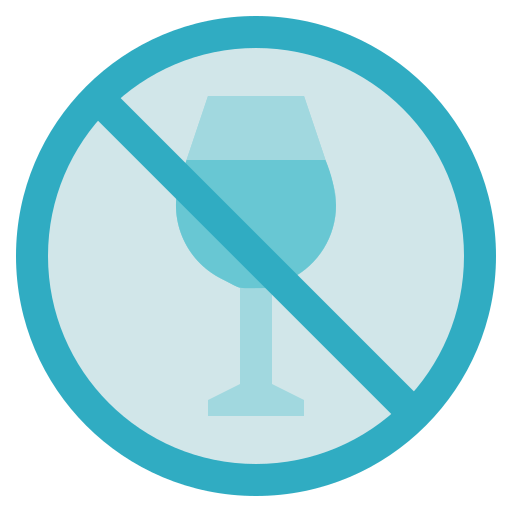 no alcohol Generic Blue icono