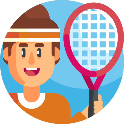 テニス Detailed Flat Circular Flat icon