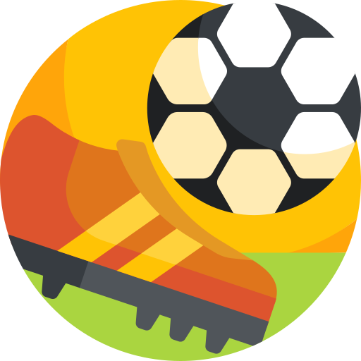 Football Detailed Flat Circular Flat icon