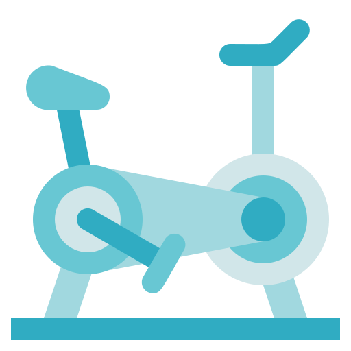 Stationary bike Generic Blue icon