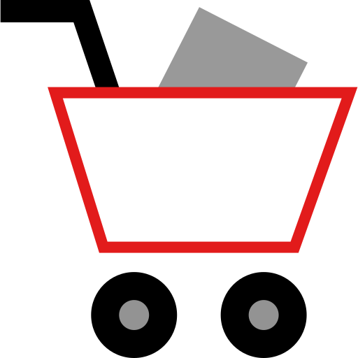 carrito de compras Alfredo Hernandez Flat icono