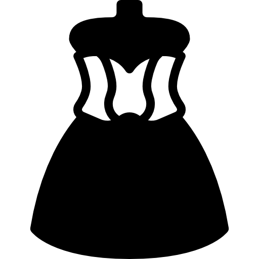 jurk Basic Miscellany Fill icoon