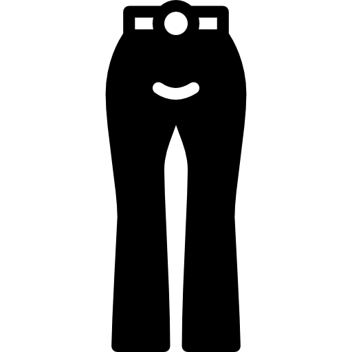 Pants Basic Miscellany Fill icon