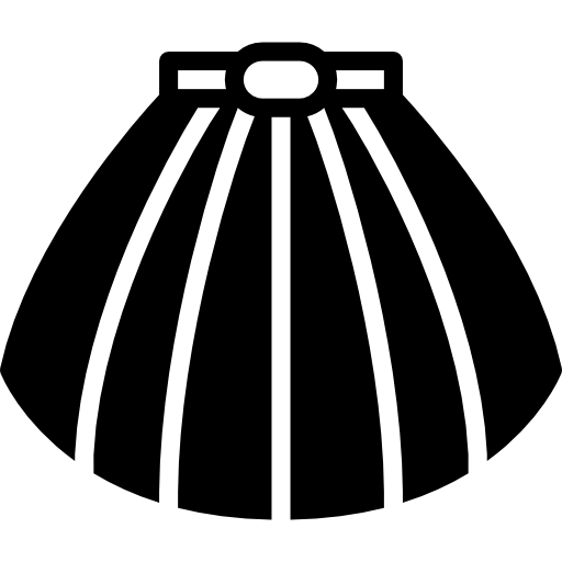 Skirt Basic Miscellany Fill icon