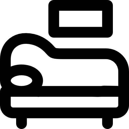Livingroom Basic Black Outline icon