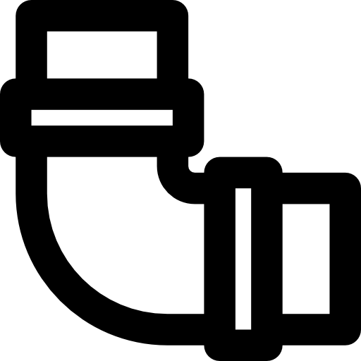 파이프 Basic Black Outline icon