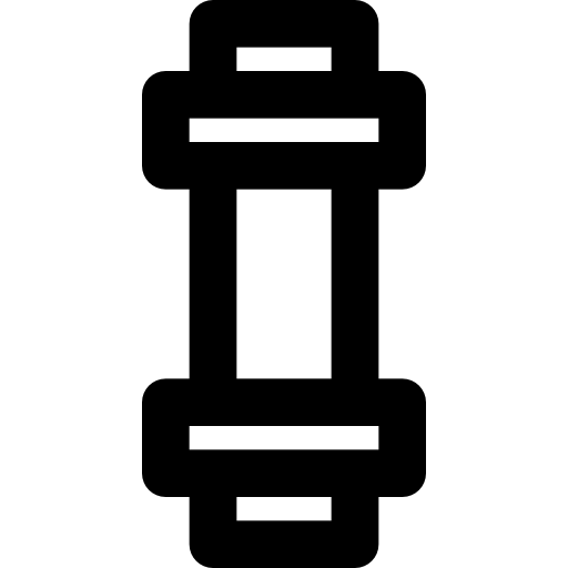 tubo Basic Black Outline icona
