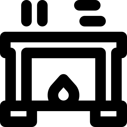 kamin Basic Black Outline icon
