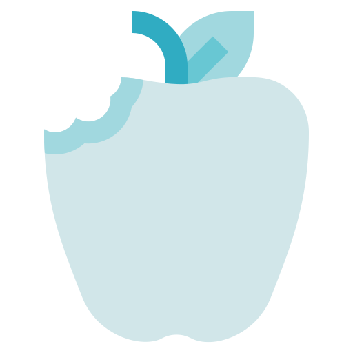 morsure de pomme Generic Blue Icône