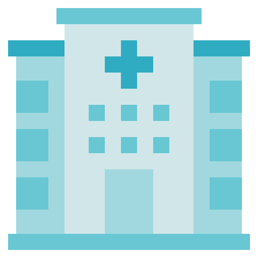 病院 Generic Blue icon