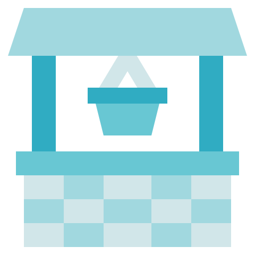 우물 Generic Blue icon