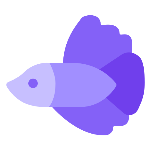 poisson Generic Flat Icône