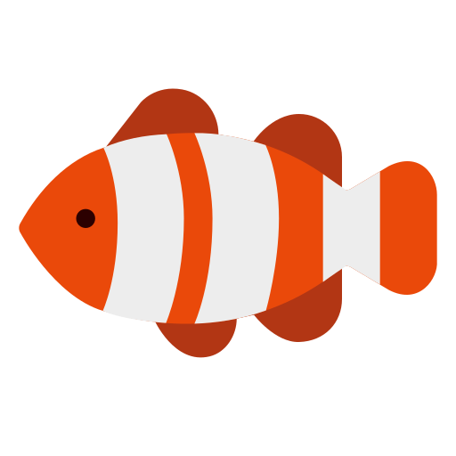 Clown fish Generic Flat icon