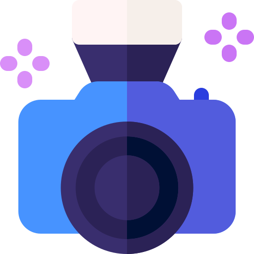 Camera Basic Rounded Flat icon