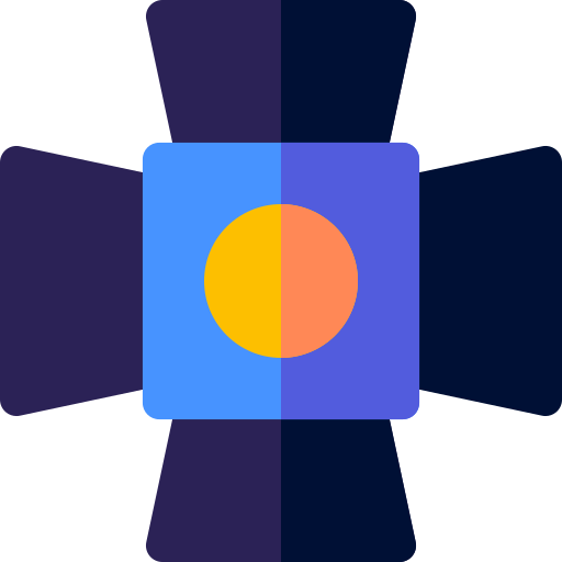 reflektor Basic Rounded Flat ikona