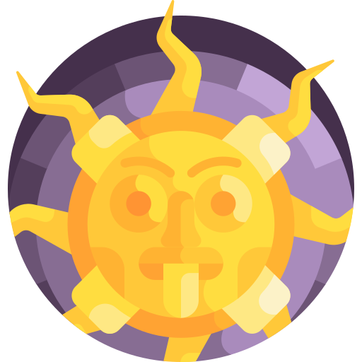 słońce Detailed Flat Circular Flat ikona
