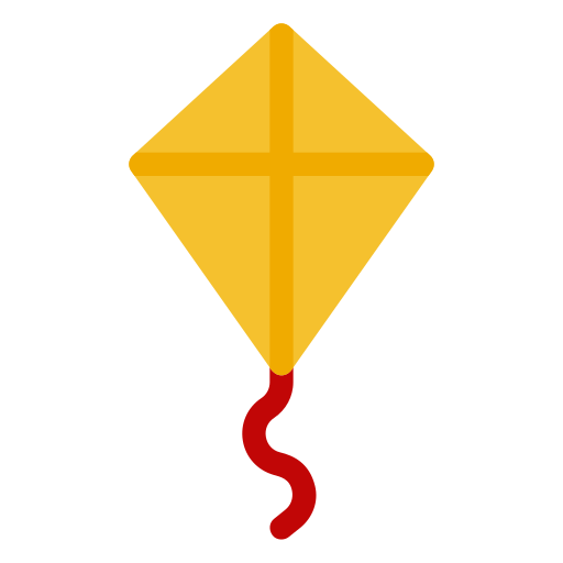 воздушный змей Generic Flat иконка