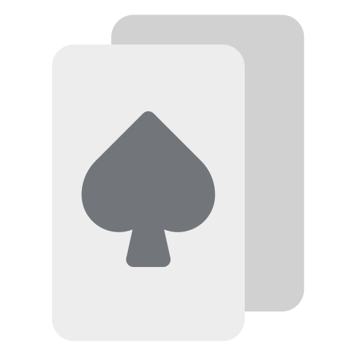 karty do pokera Generic Flat ikona