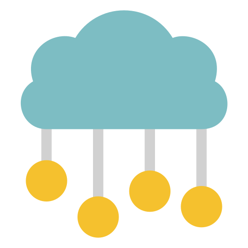 cloud netwerk Generic Flat icoon