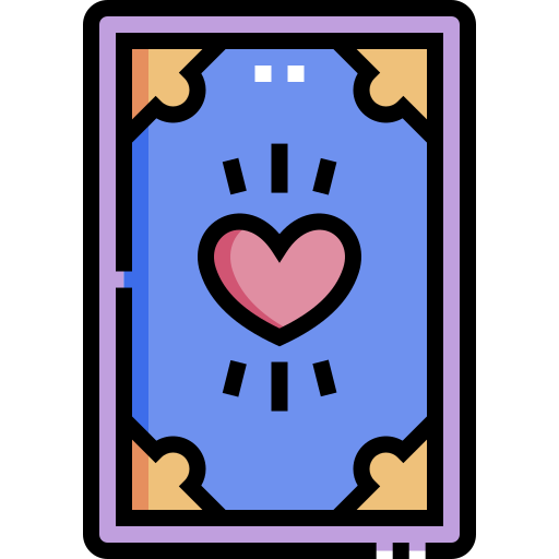 Tarot Detailed Straight Lineal color icon