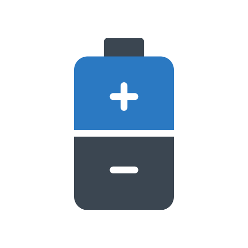배터리 충전 Generic Blue icon