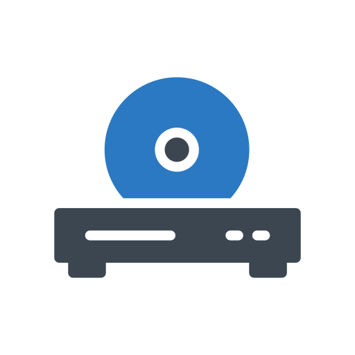 reproductor de dvd Generic Blue icono