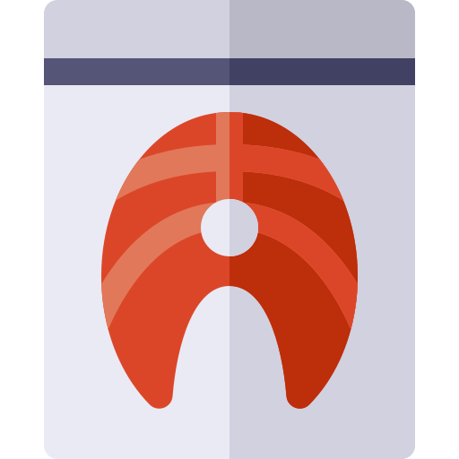 vacuum zak Basic Rounded Flat icoon