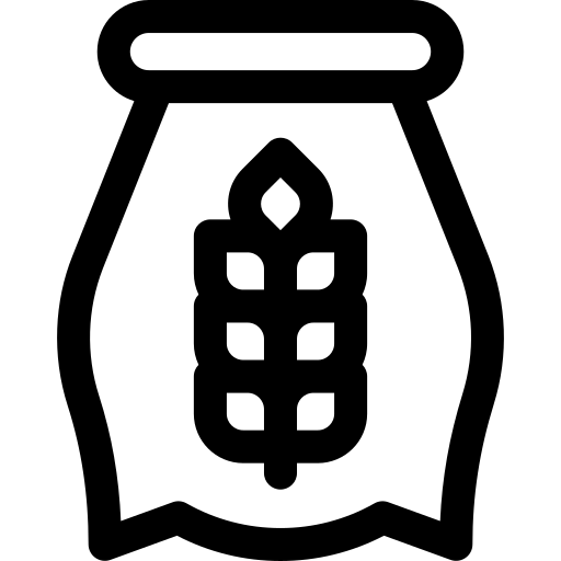 farine Basic Rounded Lineal Icône