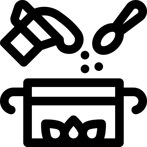 cozinhando Basic Rounded Lineal Ícone