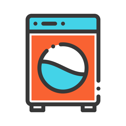 waschmaschine Generic Fill & Lineal icon
