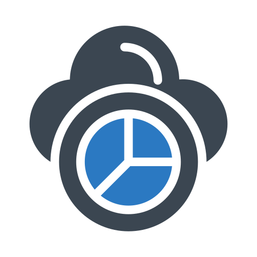 Data Generic Blue icon