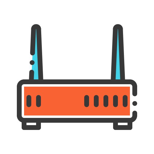 router bezprzewodowy Generic Fill & Lineal ikona