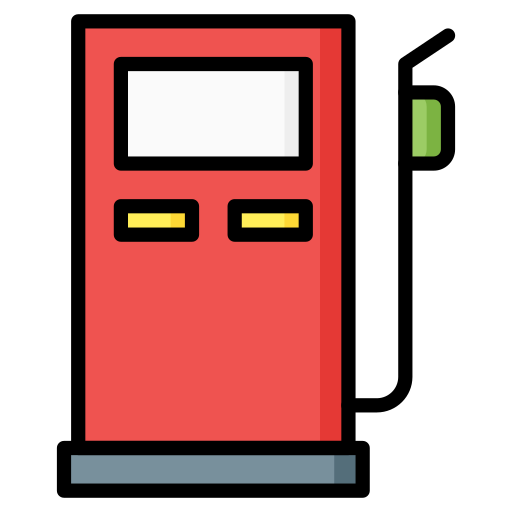 benzinestation Generic Outline Color icoon