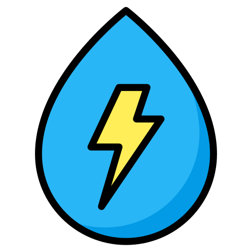energia dell'acqua Generic Outline Color icona