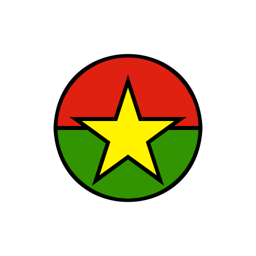 Буркина-Фасо Generic Outline Color иконка