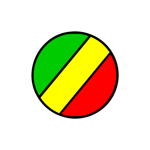 république du congo Generic Outline Color Icône