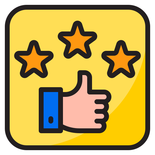 Rating srip Lineal Color icon
