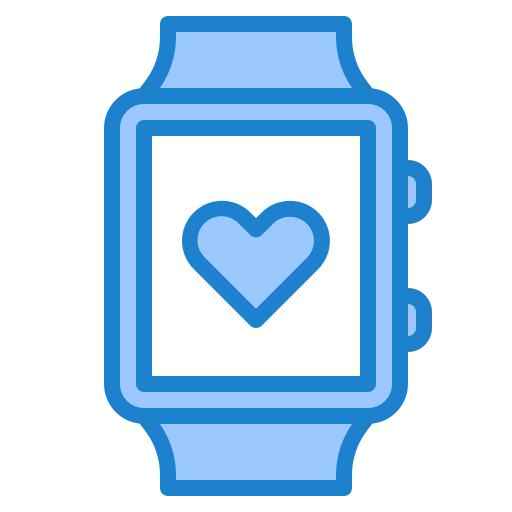 smartwatch srip Blue icon
