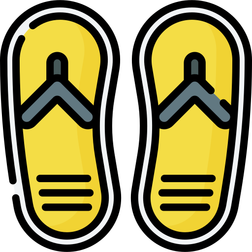 Flipflops Special Lineal color icon