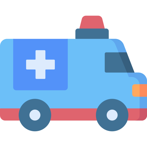 ambulance Special Flat icoon