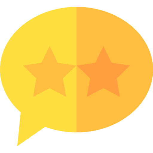 feedback Basic Straight Flat icon