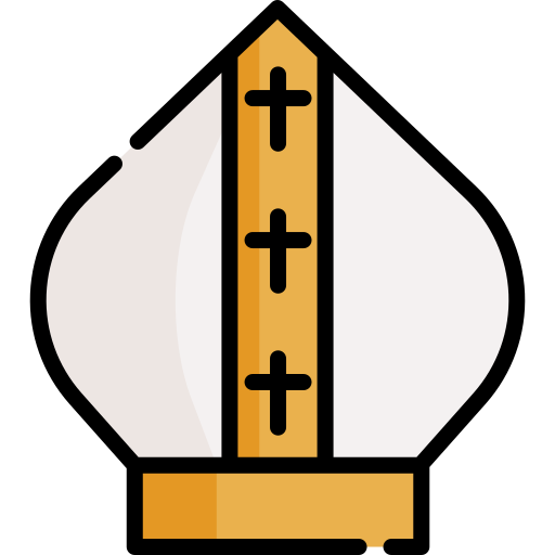 로마 교황 Special Lineal color icon