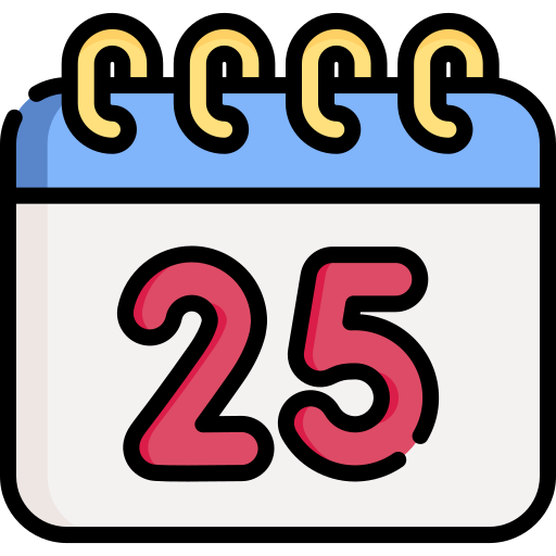 カレンダー Special Lineal color icon