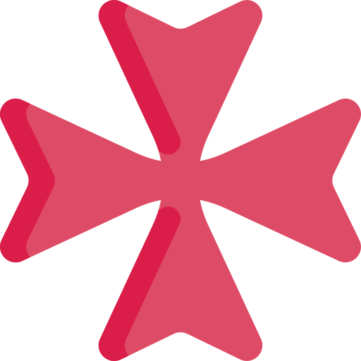 malteserkreuz Special Flat icon