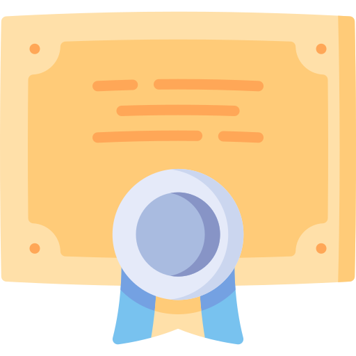 Certification Special Flat icon